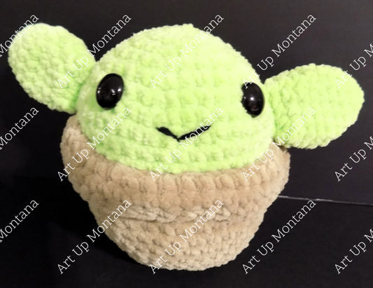 Crochet Yoda